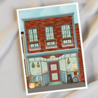 Morning at the Flower Shop