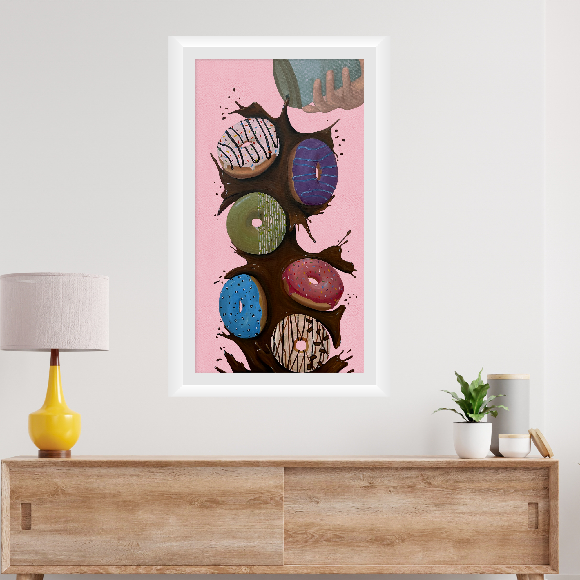 Donut Cry Over Spilled Coffee
