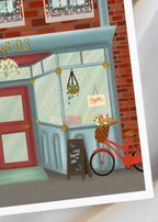Morning at the Flower Shop