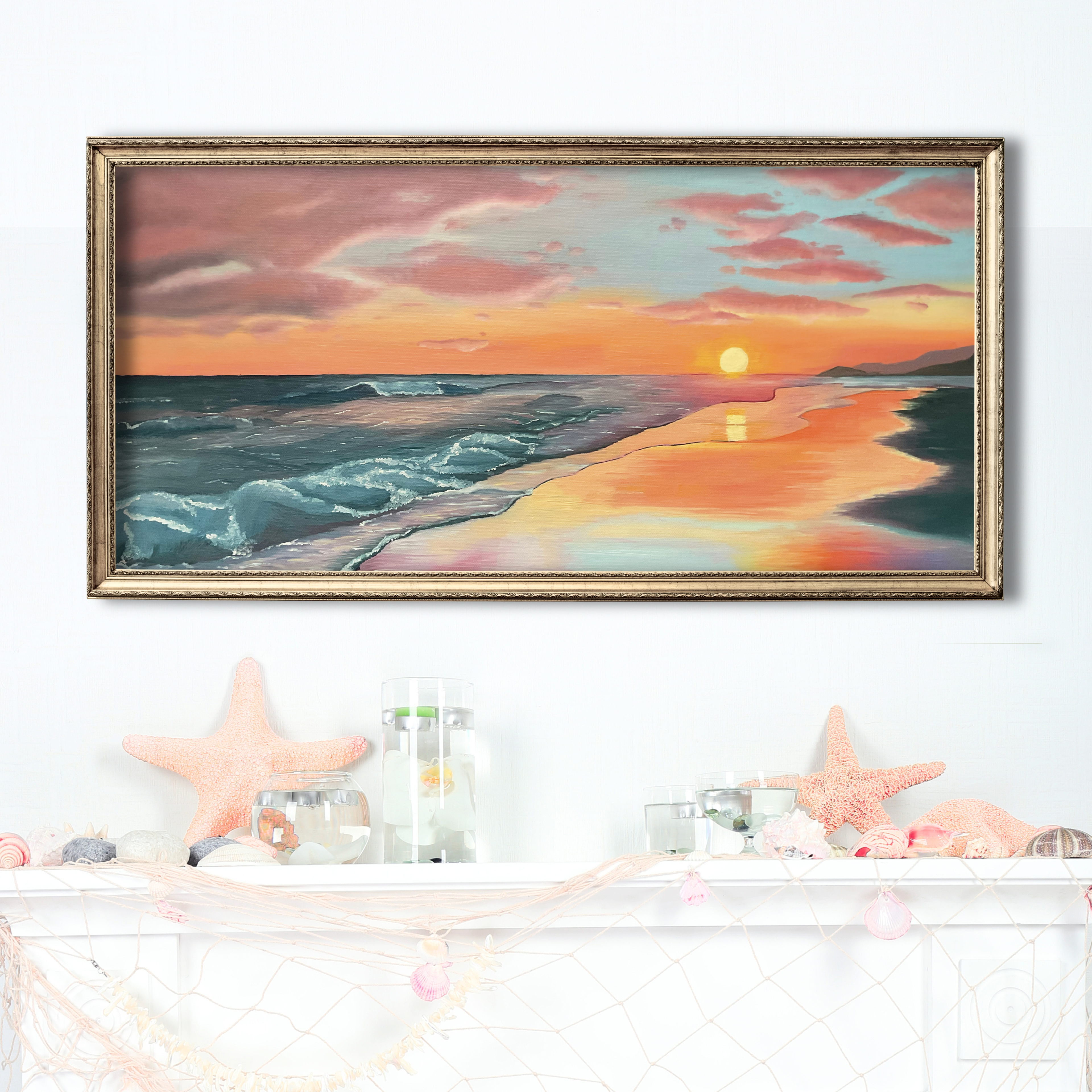 Waves at Sunset